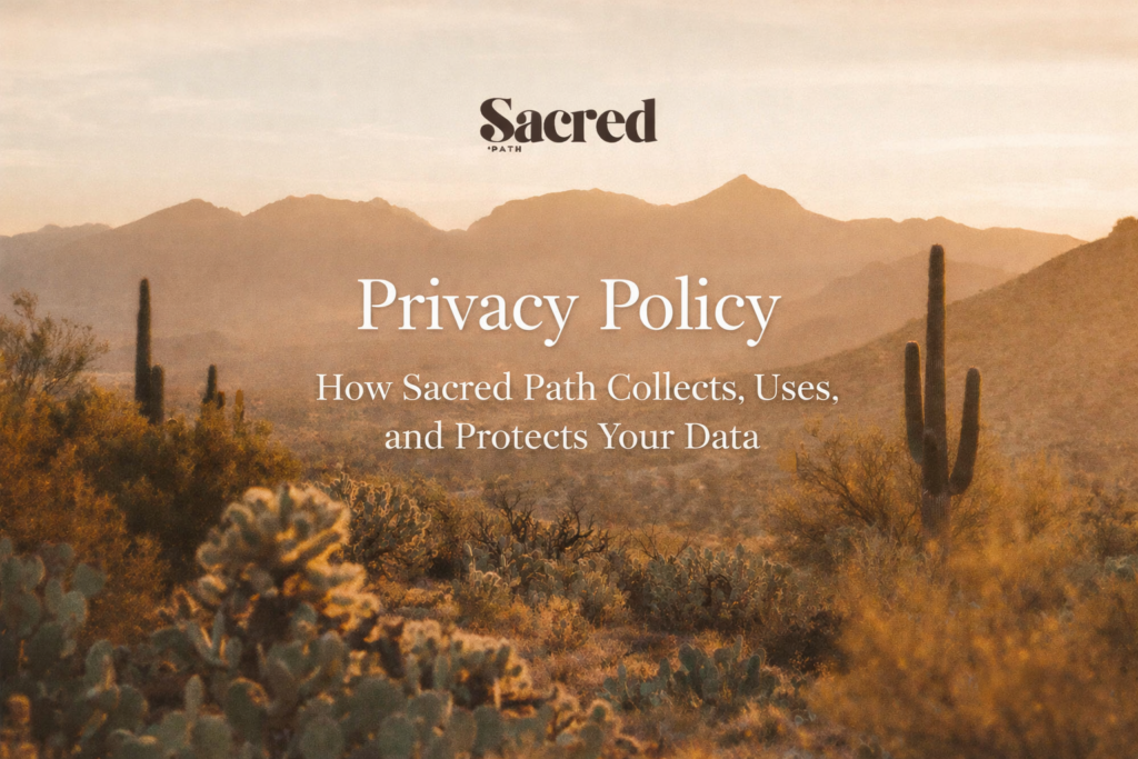 privacy policy sacred path